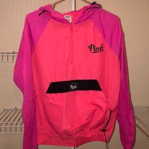 Pink and Orange wind breaker